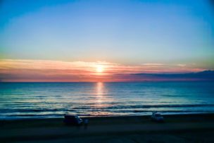 千里浜海岸,千里浜なぎさドライブウェイ